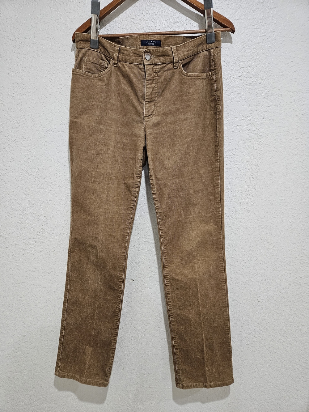CHAPS Men's Brown Corduroy Pants